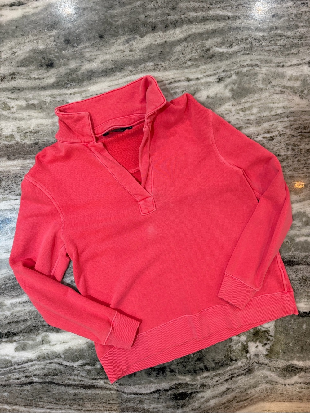 Vineyard Vines Coral Pink Pullover Sweatshirt